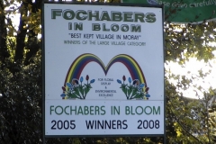 Fochabers in Bloom sign
