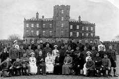 Gordon Castle. VAD (Voluntry Aid Detachment) Hospital WW1